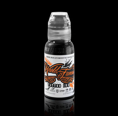 World Famous Lou Rubino's Silver Salute Ink Set - Maple Tattoo Supply