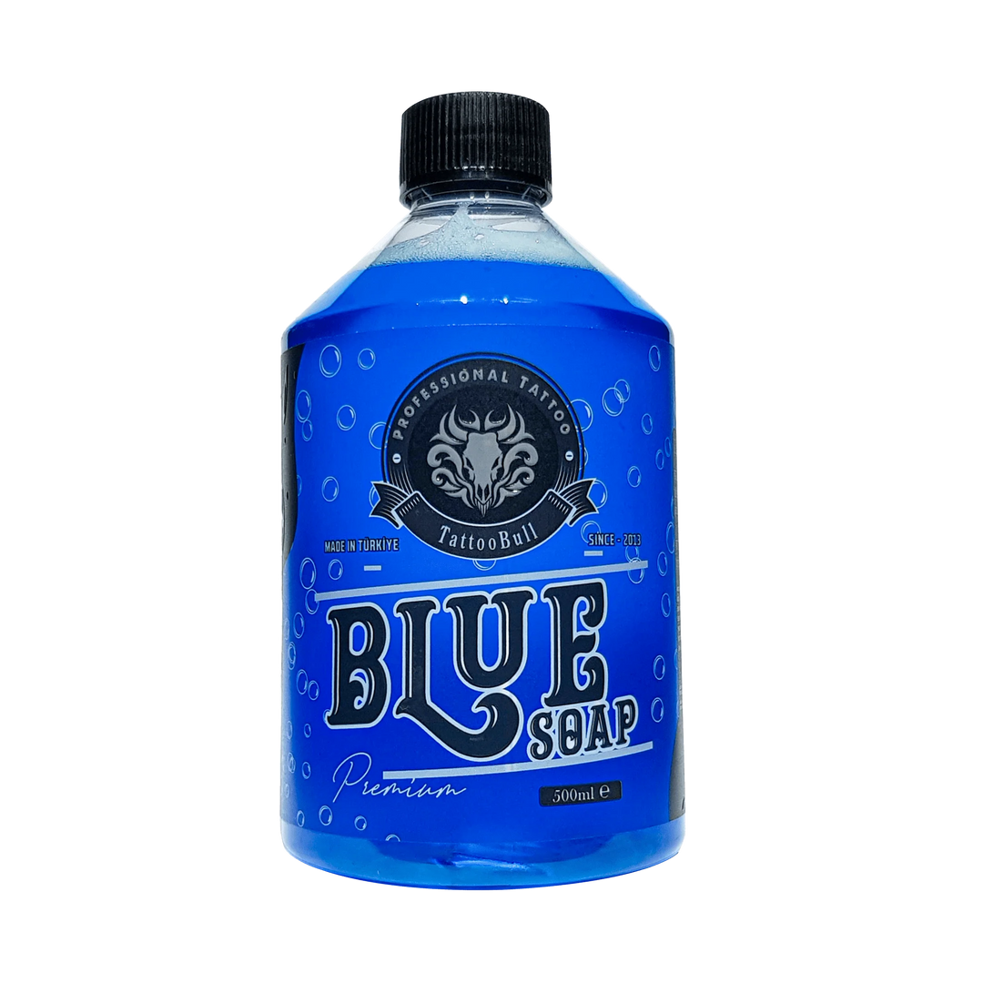 Bullblaue Seife