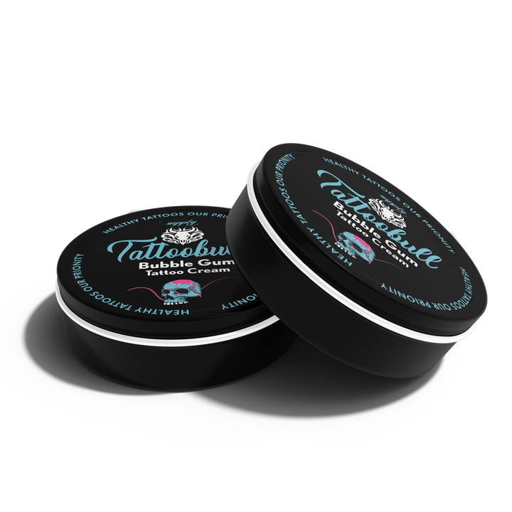 Bull Bubble Gum Tattoo Ointment and Aftercare