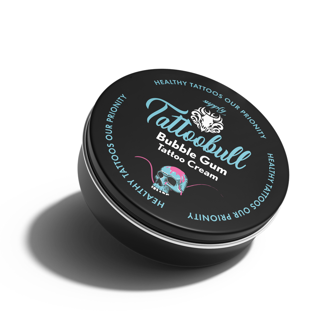 Bull Bubble Gum Tattoo Ointment and Aftercare