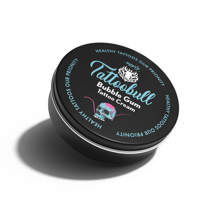 Bull Bubble Gum Tattoo Ointment and Aftercare