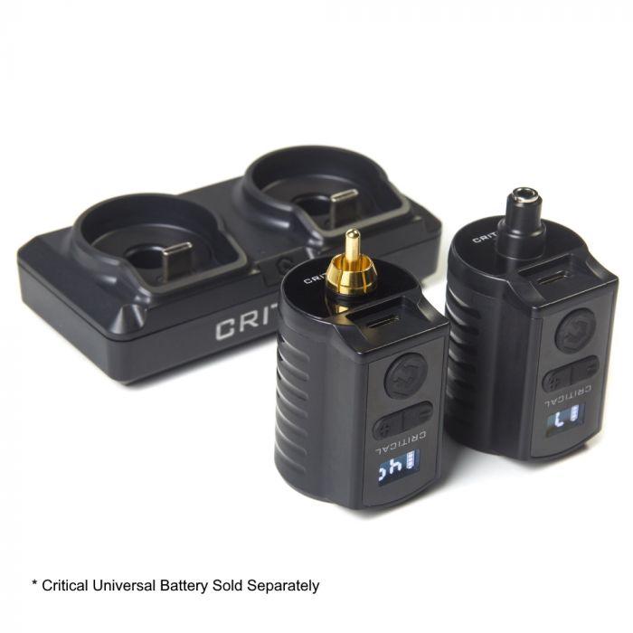 Critical Tattoo® Universal Battery Dock - Maple Tattoo Supply