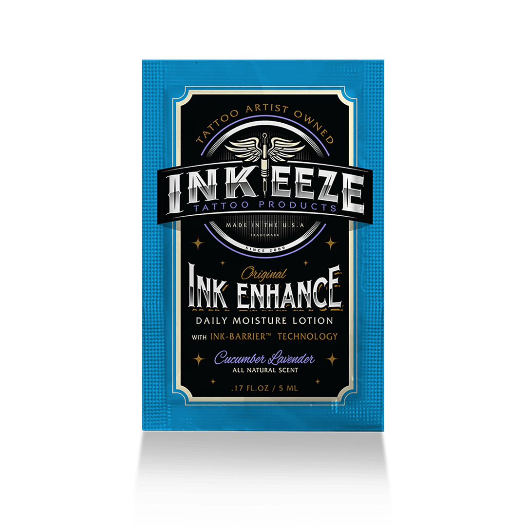 Ink Eeze Ink Enhance Daily Moisture Lotion (Cucumber Lavender) - Maple Tattoo Supply