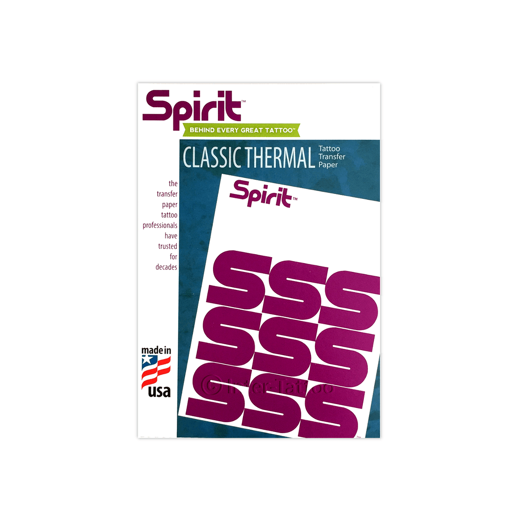 Spirit Classic Thermal Tattoo Transfer Paper  - 100 Sheets - Maple Tattoo Supply