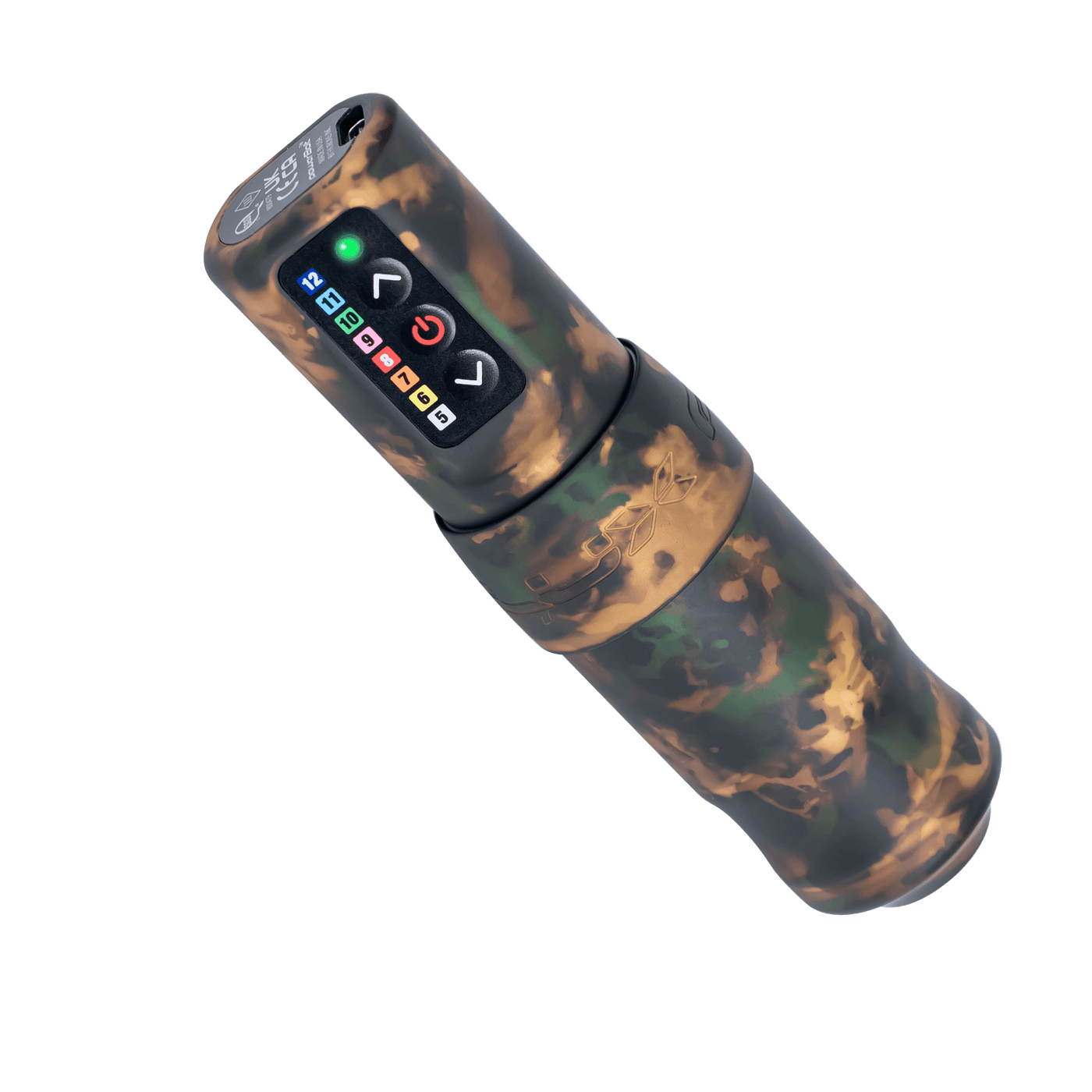 FK Irons Flux Shadow Camo With PowerBolt - Maple Tattoo Supply