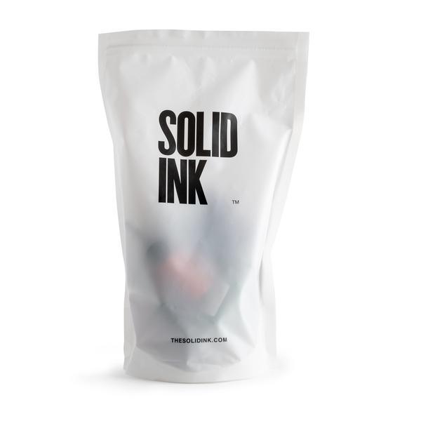 Solid Ink 25 Color Travel Set 1/2oz with 1oz Black - Maple Tattoo Supply