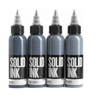 Solid Ink Opaque Grey Set - Maple Tattoo Supply