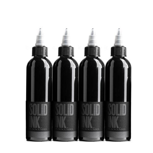 Solid Ink Black Label Grey Wash Set - Maple Tattoo Supply