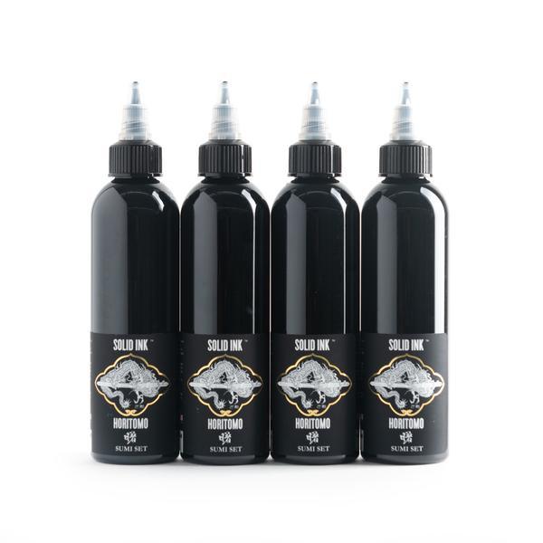 Solid Ink Horitomo Sumi Set - Maple Tattoo Supply