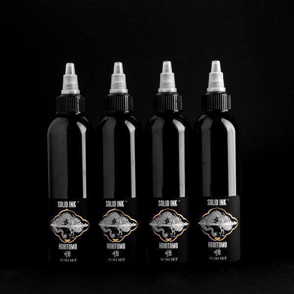 Solid Ink Horitomo Sumi Set - Maple Tattoo Supply
