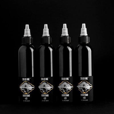Solid Ink Horitomo Sumi Set - Maple Tattoo Supply