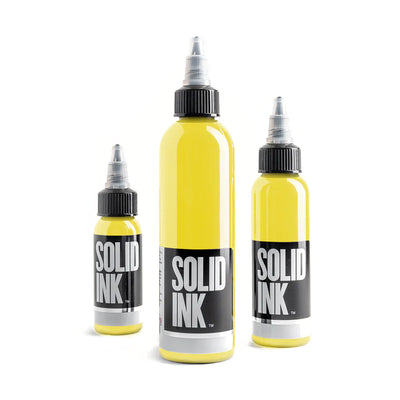 Solid Ink Yellow - Maple Tattoo Supply