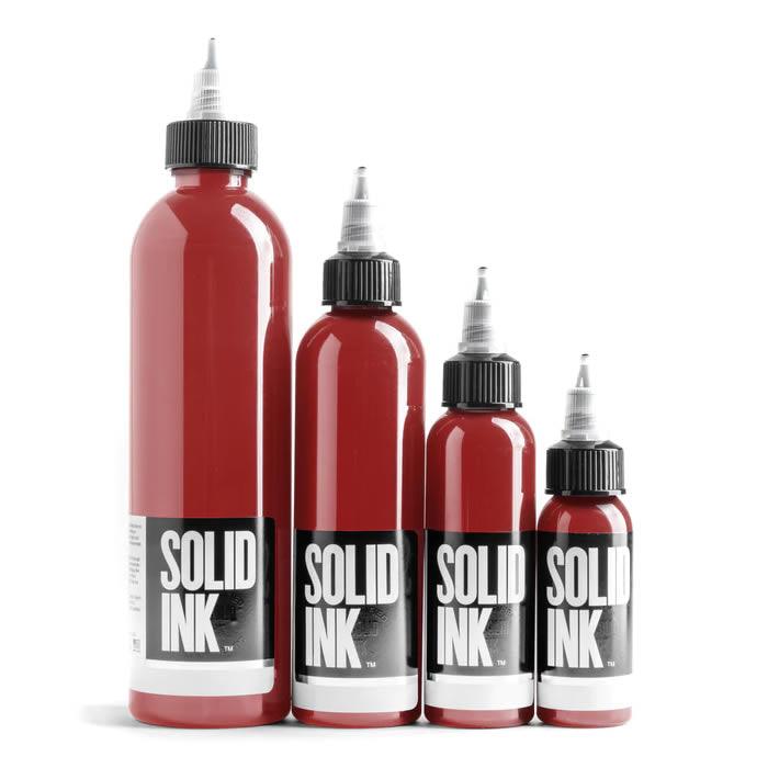 Ren Ink Solid Ink Red Tattoo Ink β Maple Tattoo Supply