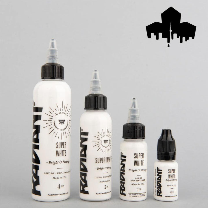 Radiant Super White Ink Bottles
