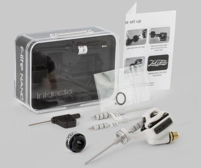 InkJecta Flite Nano Elite Tattoo Machine – Troopa - Maple Tattoo Supply