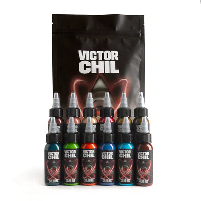 Solid Ink Victor Chil Set 1oz - Maple Tattoo Supply