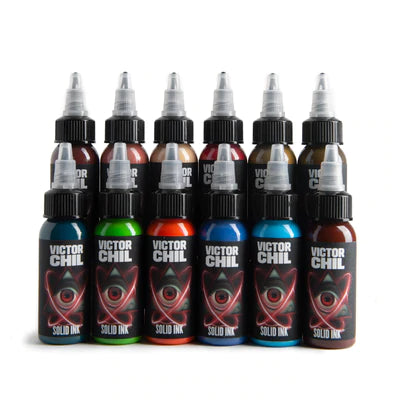 Solid Ink Victor Chil Set 1oz - Maple Tattoo Supply
