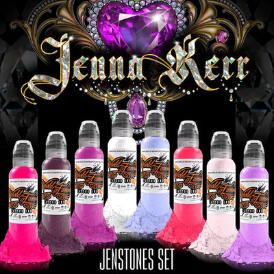 World Famous Jenna Kerr's Jenstones Color Set - Maple Tattoo Supply